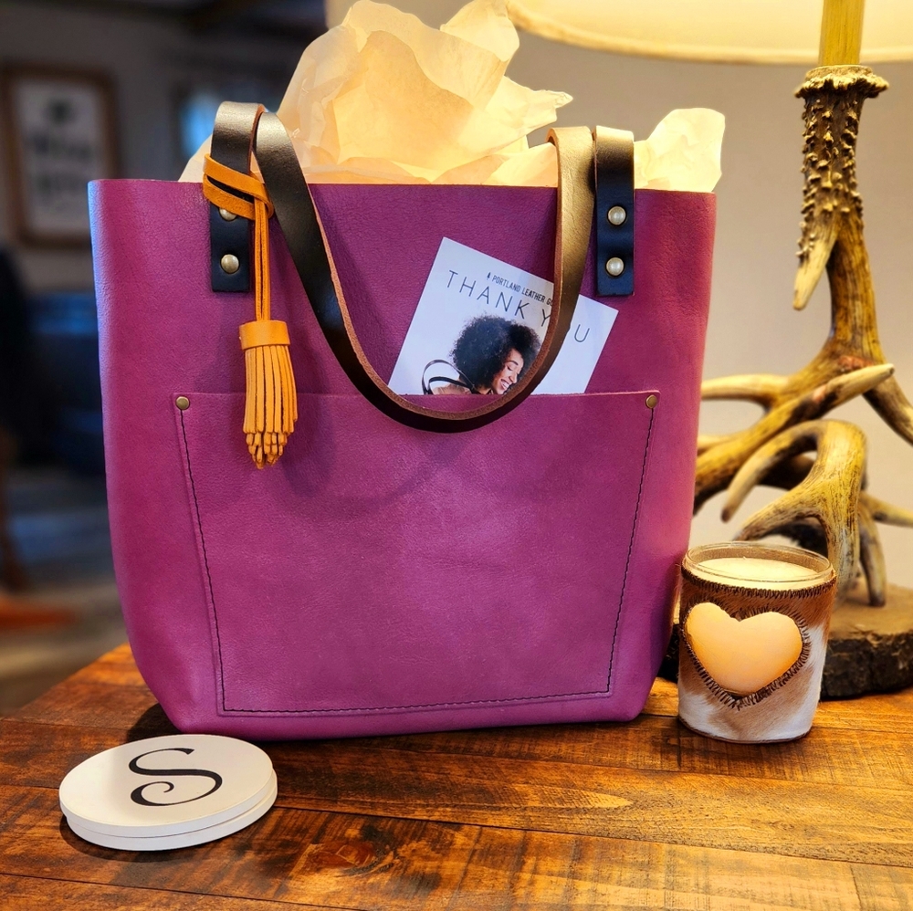 Portland Leather Goods Mulberry Medium Tote 🦄